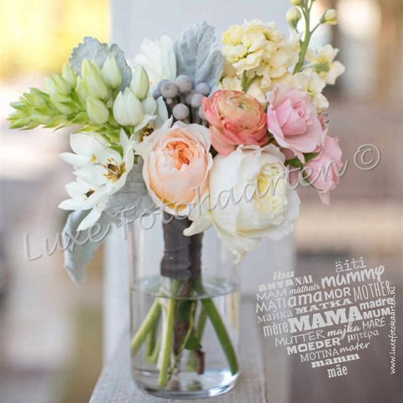 Blanco Moeder-Vader - bloemen